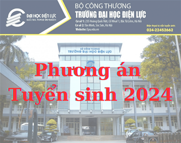 Thông báo phương án tuyển sinh đại học chính quy năm 2024