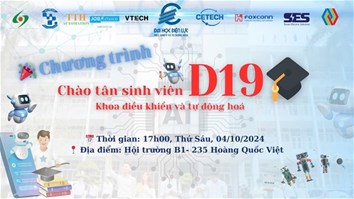 Chào mừng Tân sinh viên khóa D19