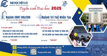 TRƯỜNG ĐẠI HỌC ĐIỆN LỰC – CHÍNH THỨC CÔNG BỐ PHƯƠNG ÁN TUYỂN SINH ĐẠI HỌC 2025